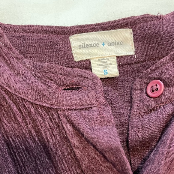 Silence + noise oversized tunic top - Picture 3 of 4